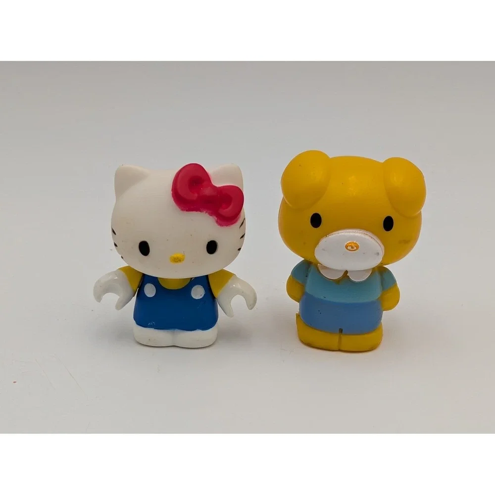 Sanrio Hello Kitty Block‎ Dear Daniel Grandma Figure Lot of 4